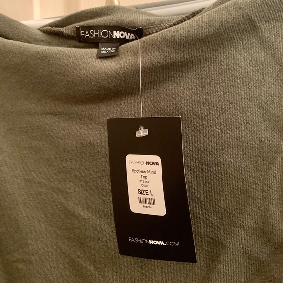 Fashion Nova Spotless Mind Top - Picture 3 of 4